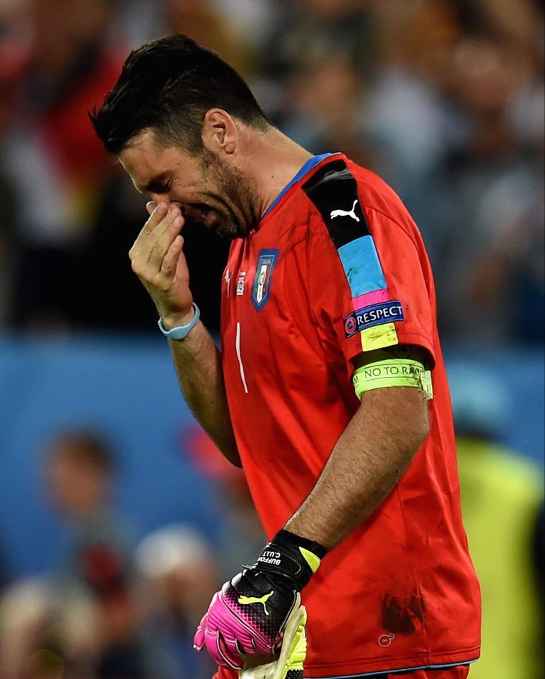  England can learn from the likes of Gigi Buffon. The Italian's tears showed what it means to play for your country after he was on the losing side against Germany