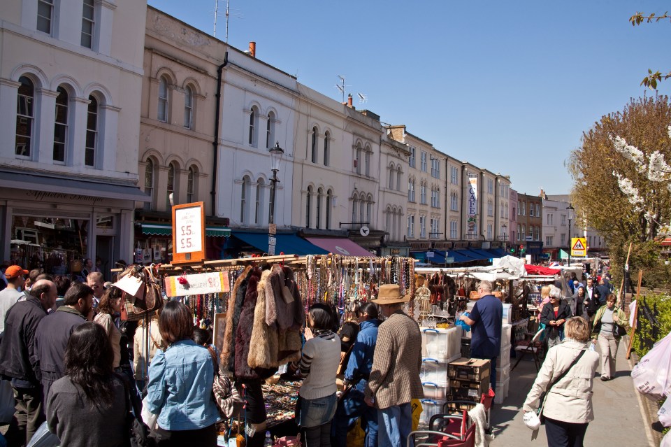  The victim died in Portobello Road, home to the world famous market