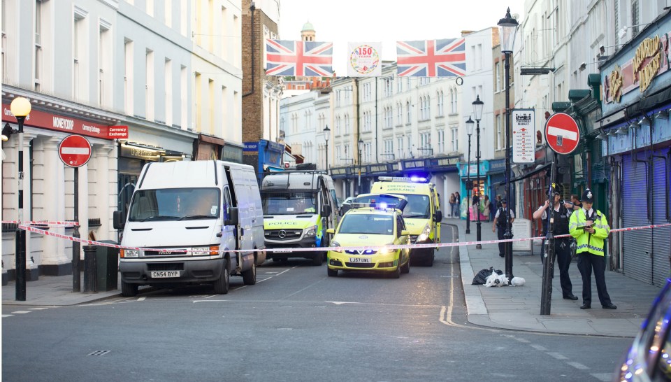  Murder probe after the teenage boy dies lying in the middle of Portobello Road after being stabbed