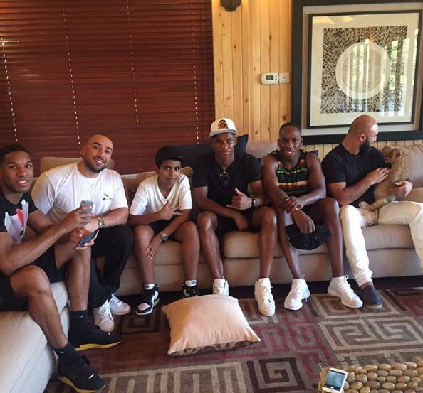  Marcus Rashford has been on his holidays with friends and family in Dubai