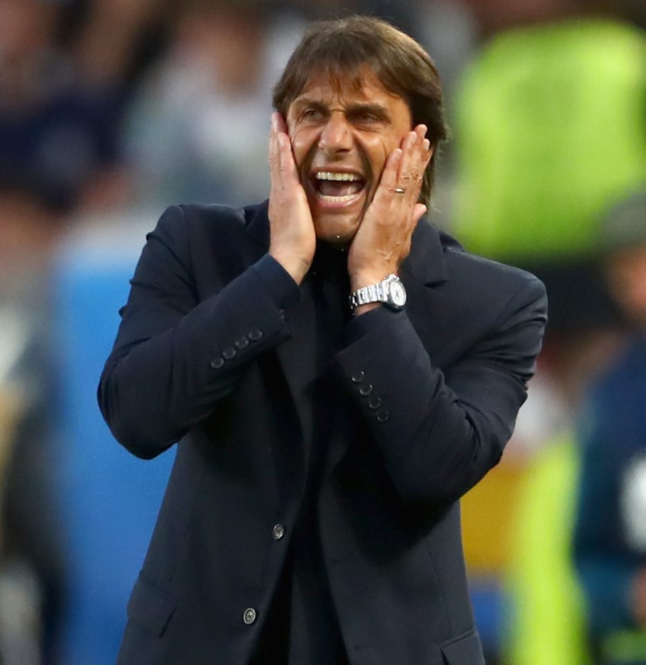  New boss Antonio Conte will take Chelsea training on Wednesday