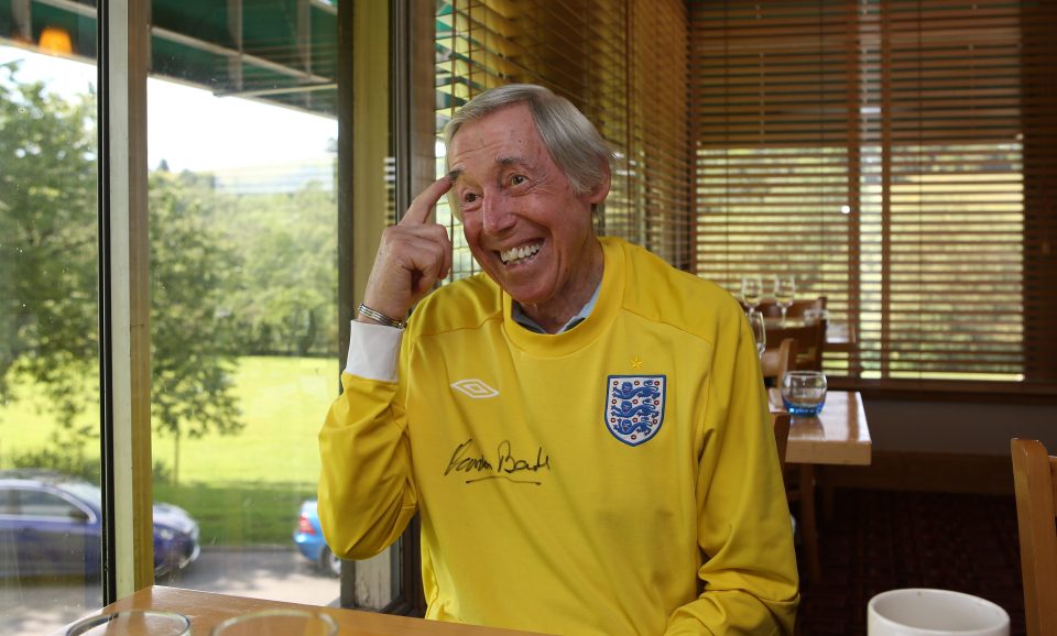 It's in me 'ead, son - Gordon banks reveals where he keeps his most cherished possessions