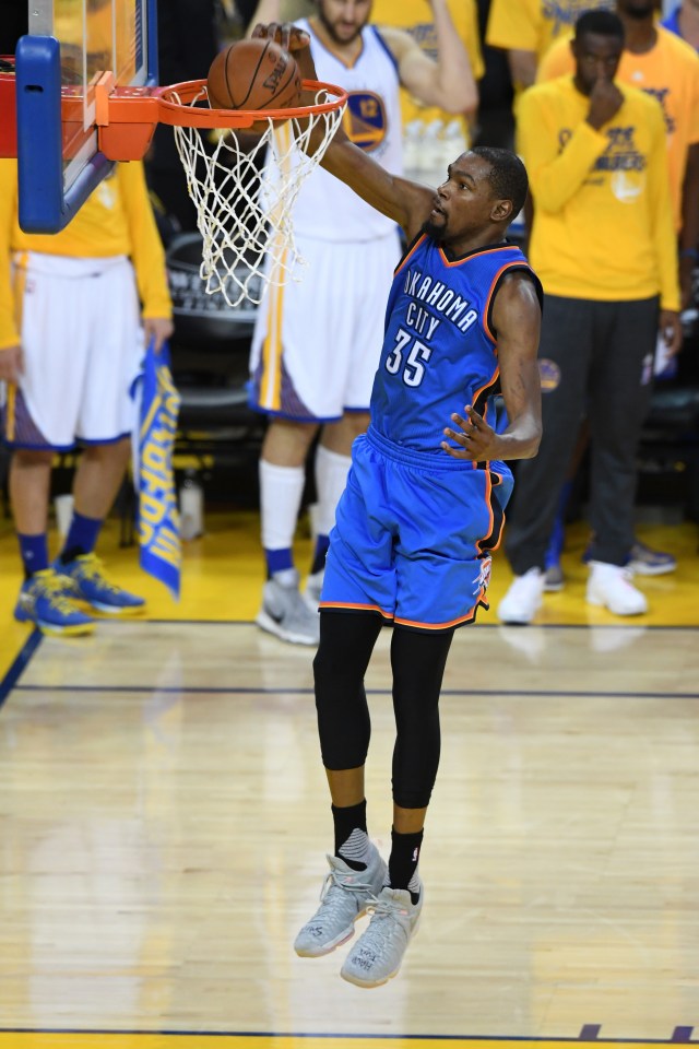  Kevin Durant had spent all nine seasons of his career at Oklahoma City Thunder