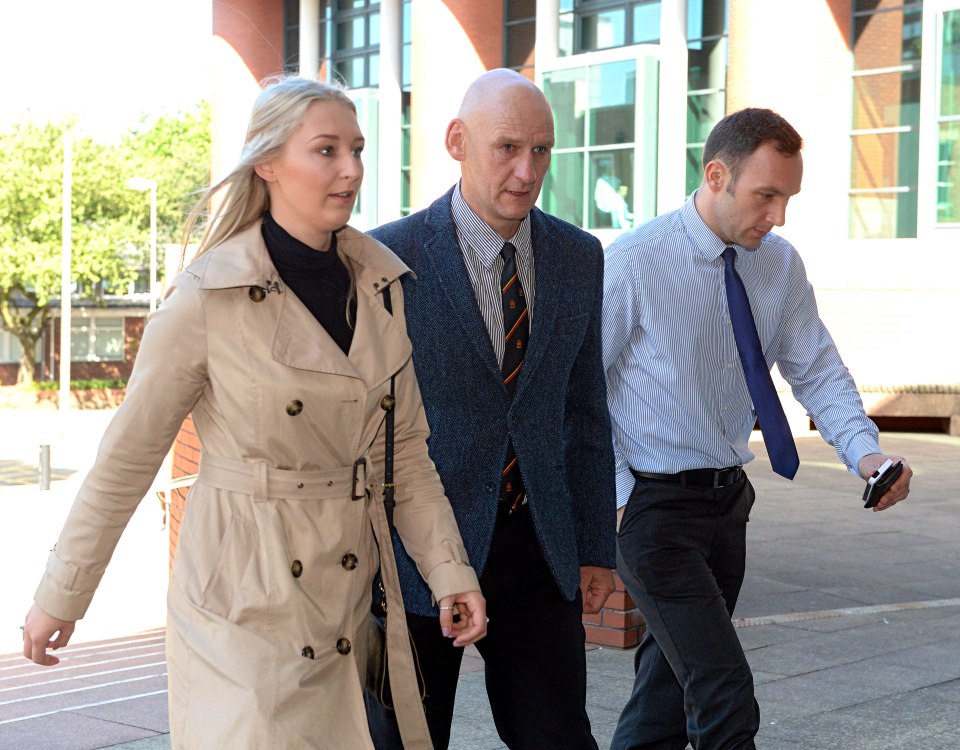  Sadie's partner Ian Johnston arrives at Preston Crown Court yesterday