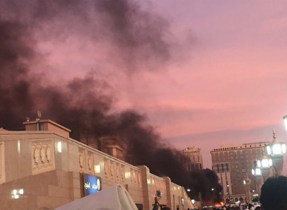  Explosion ... An eyewitness described the blast as sounding like a building imploding