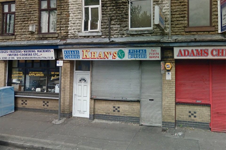  One yob threw a kebab machine into the chef's face