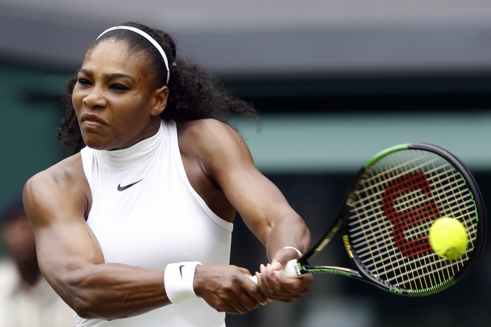  Serena Williams plays on through frustration of no break