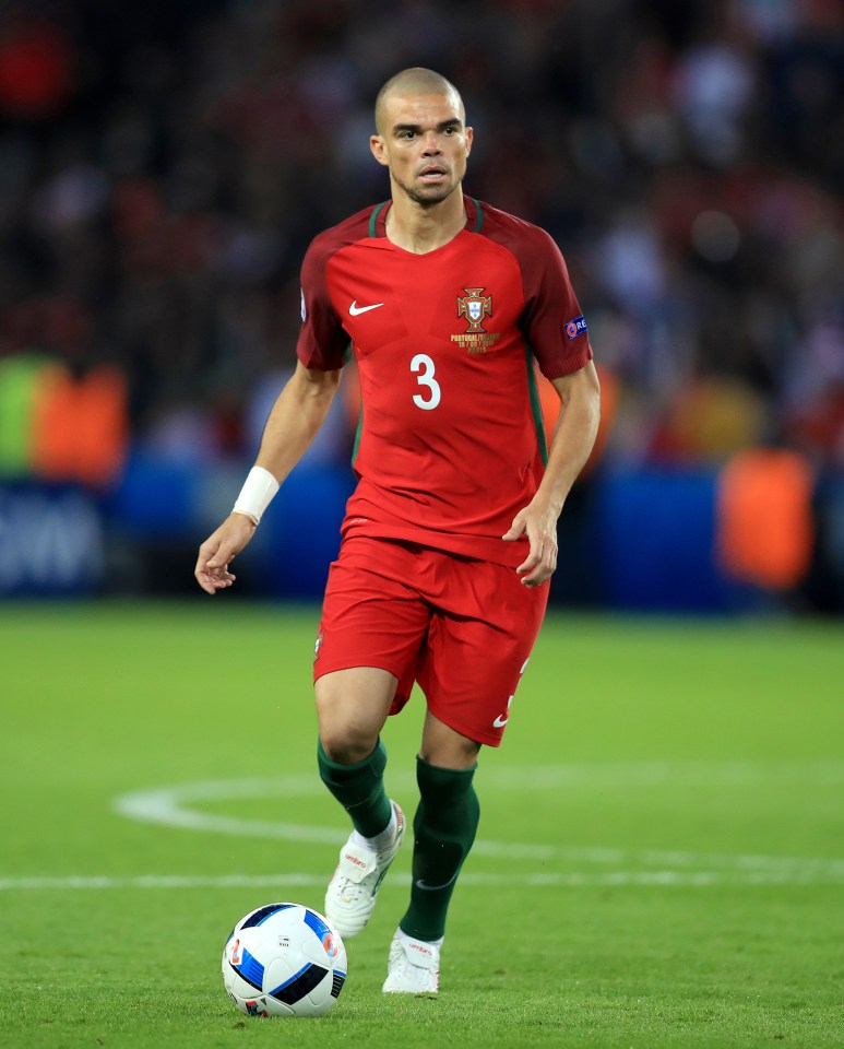  Pepe is out of tonight's semi-final