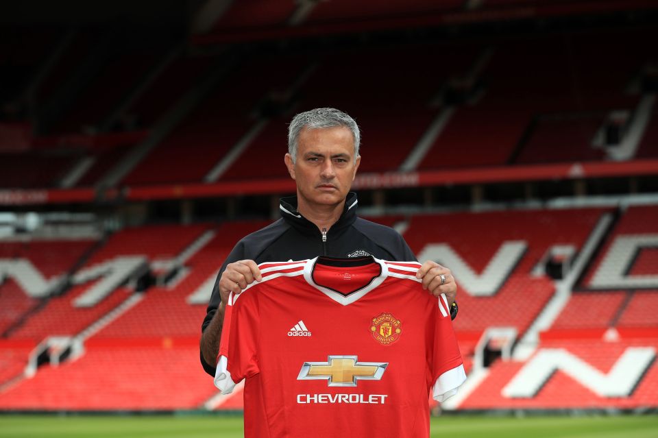  Jose Mourinho held his first press conference as Manchester United boss