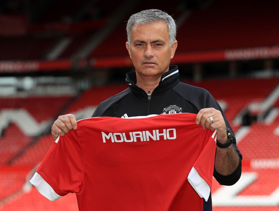  Jose Mourinho was unveiled as Manchester United manager at a press conference today