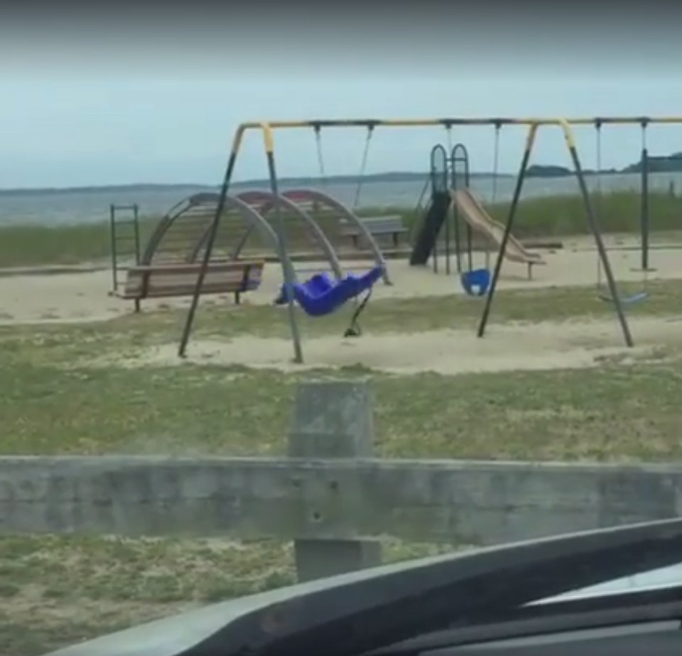  Other Facebook users report seeing similar spooky occurrences at the playground