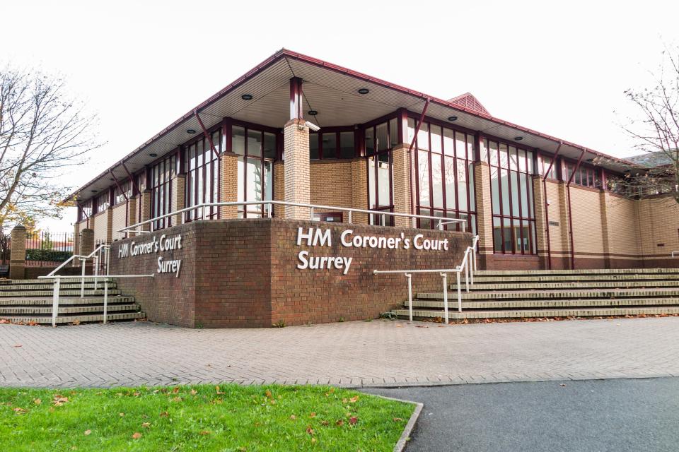  An inquest into Mr Ivanov's death has been heard at HM Coroner's Court, Surrey, in Woking