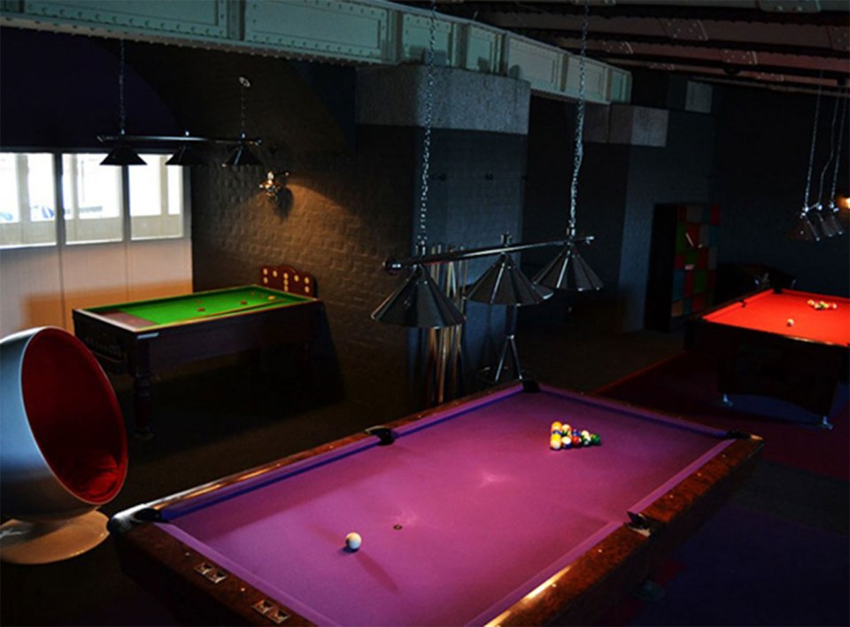  The hotel boasts a stunning games room, alongside all the luxury fittings you'd expect from a five-star resort