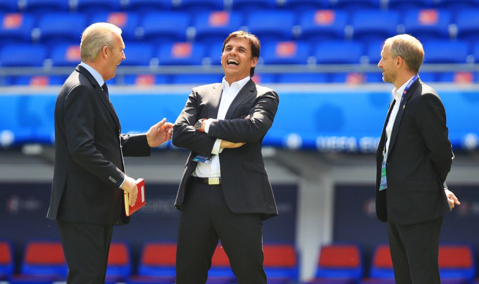  Even manager Chris Coleman was laughing ahead of the big game