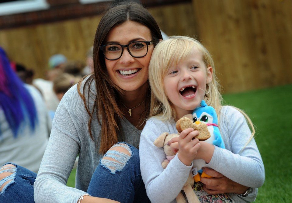  Kym says her daughter Polly is doing well despite being born eight weeks prematurely