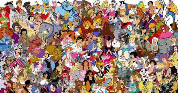 How many Disney princesses can you spot?