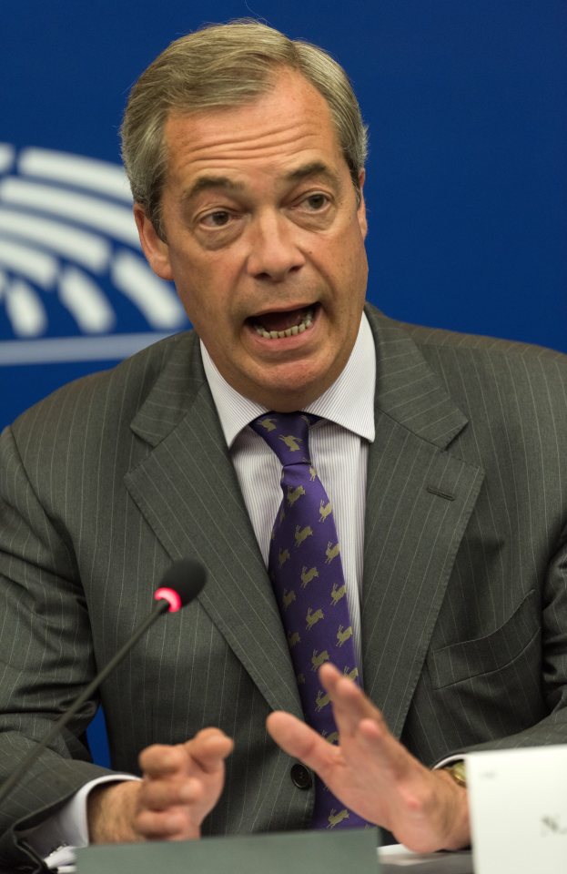 Will Farage take on a bush tucker trial next series? 