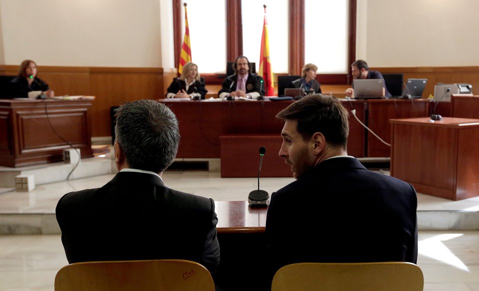  Messi and father Jorge were sentenced to 21 months in prison for tax fraud