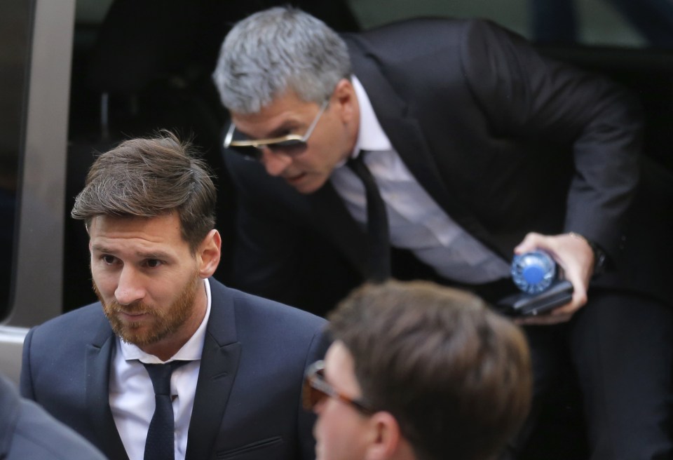  Messi and father Jorge were given 21-month sentences for tax fraud