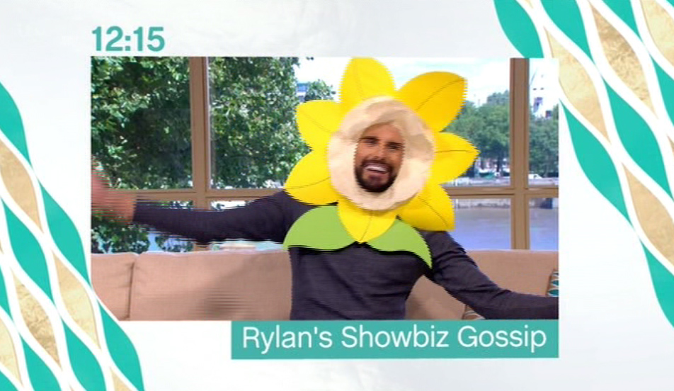  ... prompting Rylan to wave his hands around