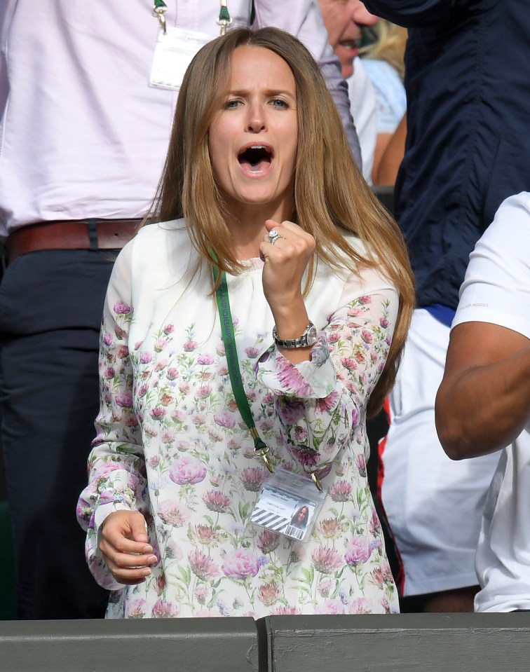 Kim is back supporting her husband at Wimbledon, but will she be able to keep her mouth shut?