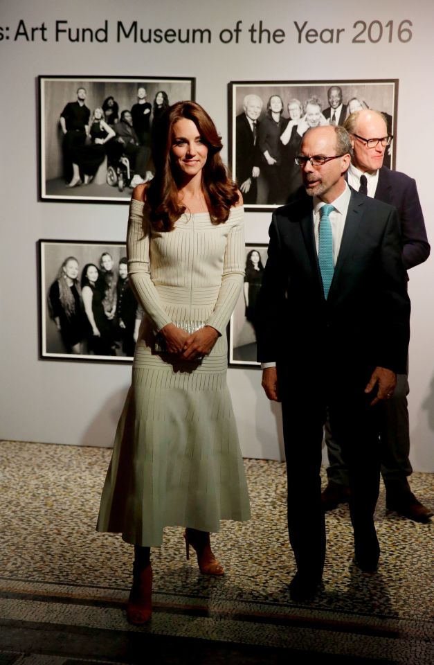  ...as she attended the Art Fund Museum of the Year award to present prize