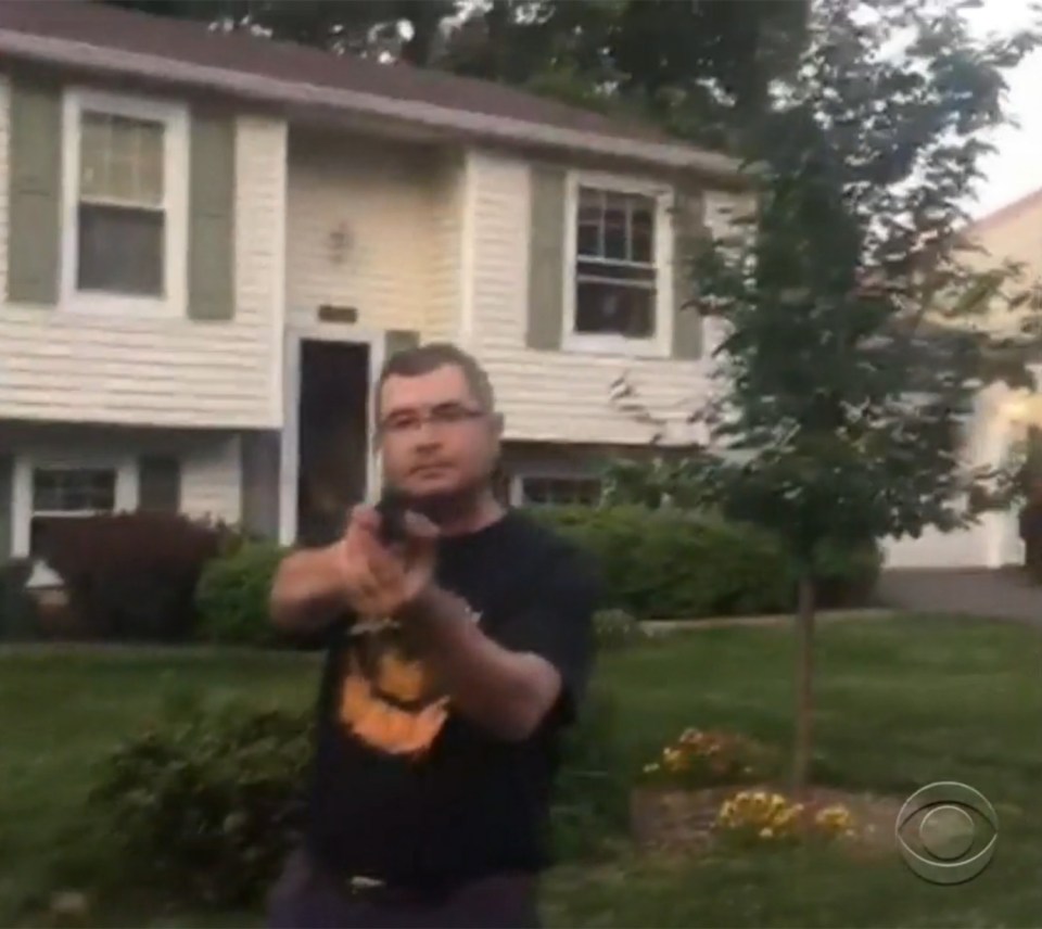 Naval official Karnig Ohannessian threatens teens with gun outside his home