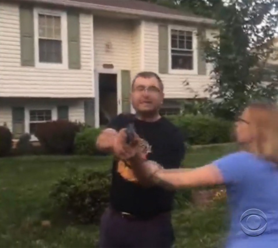 Naval official Karnig Ohannessian threatens teens with gun outside his home