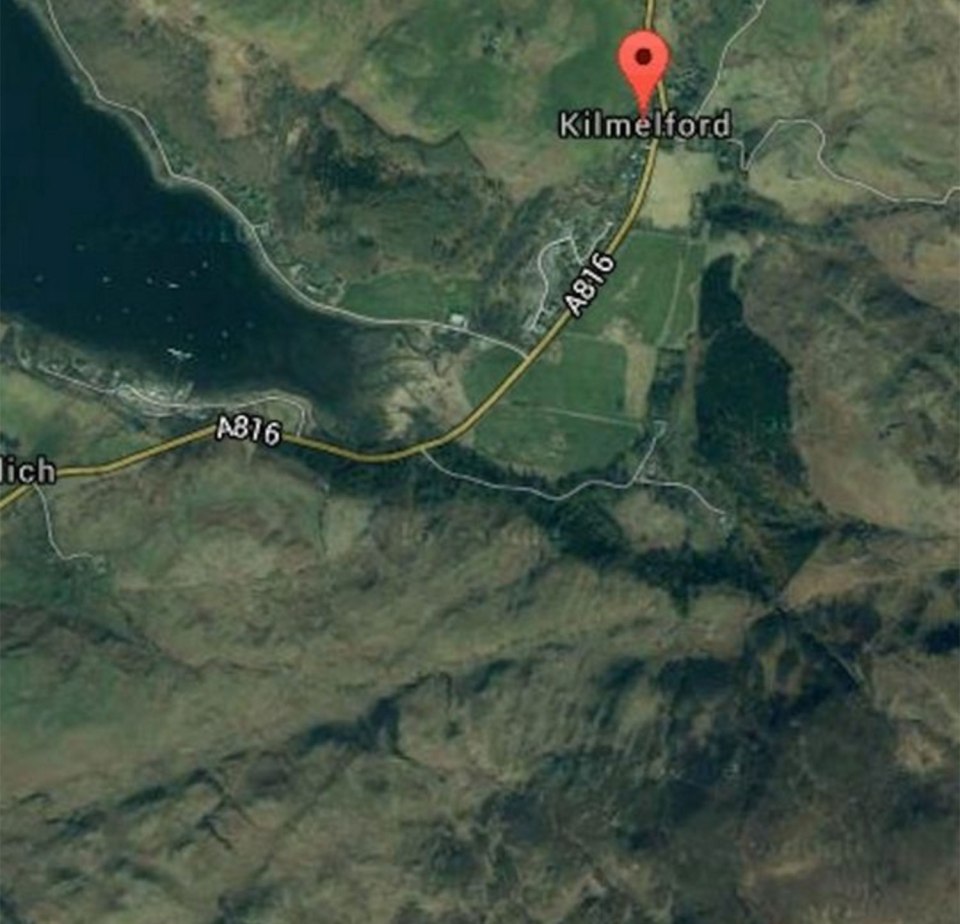  Emergency services were called to Loch nan Druimnean off the A816 in the Argyle and Bute area