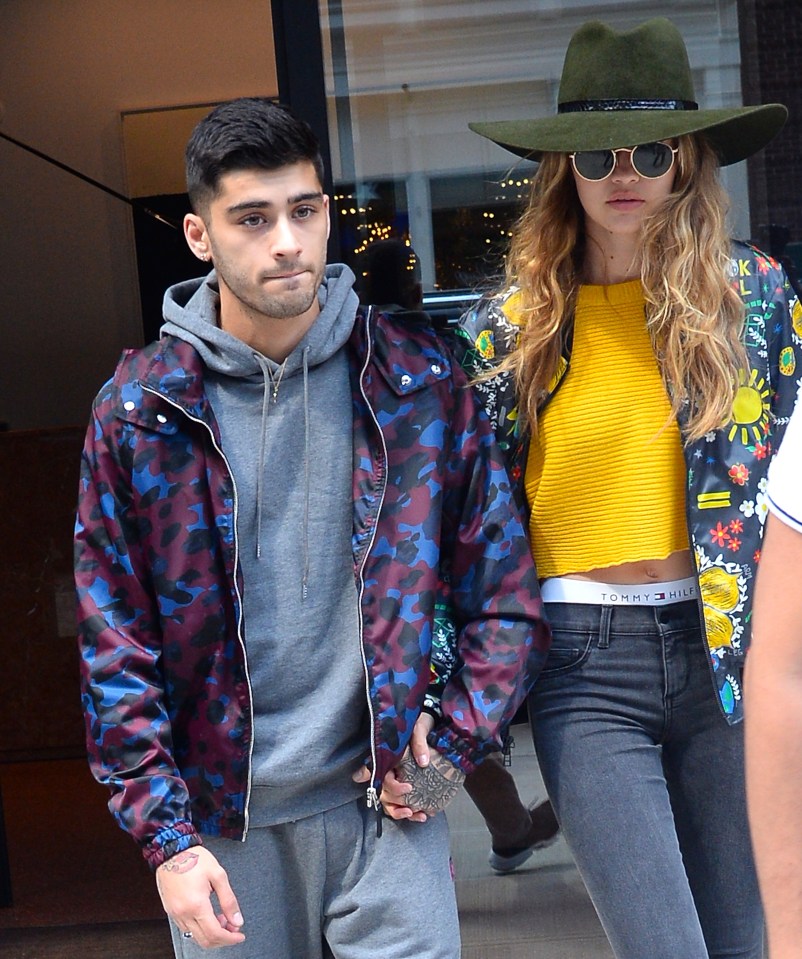  Zayn is dating Victoria's Secret angel Gigi Hadid