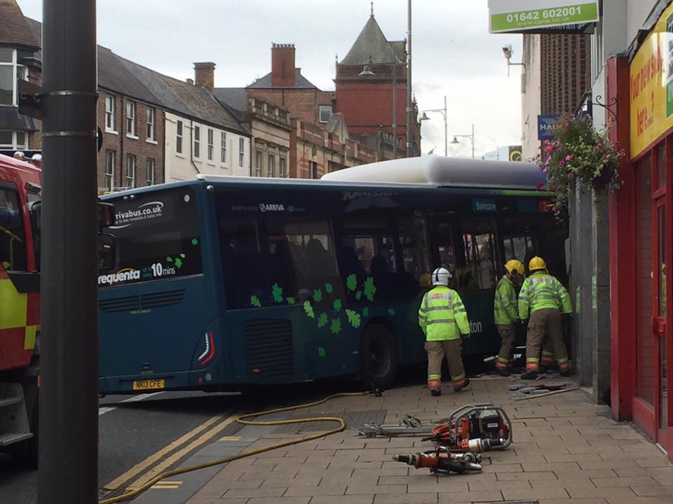 Darlington bus crash