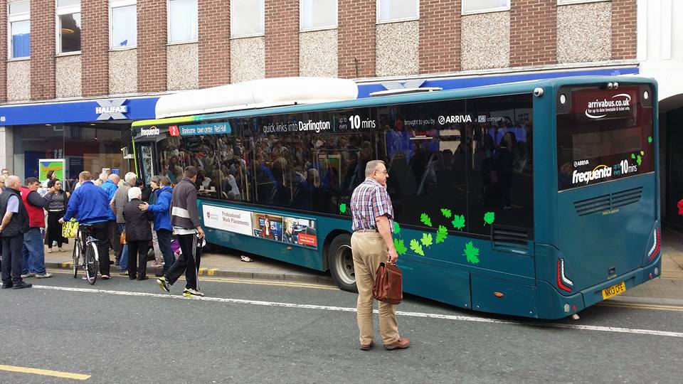 Darlington bus crash 