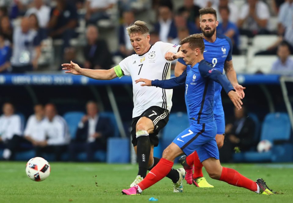  Bastian Schweinsteiger was part of the Germany team knocked out of Euro 2016