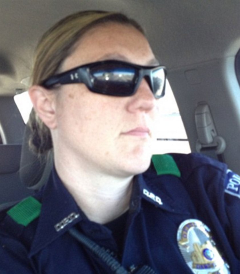  Officer Misty McBride was among those shot during the violence