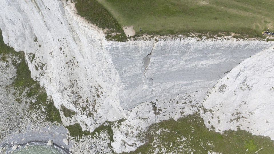  Beachy Head crack 