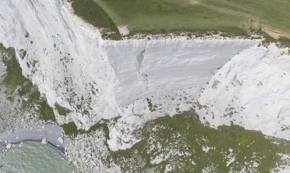  Beachy Head crack 