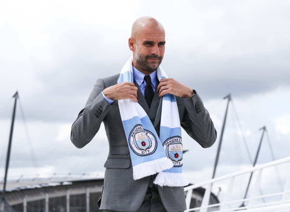 Pep Guardiola Manchester City