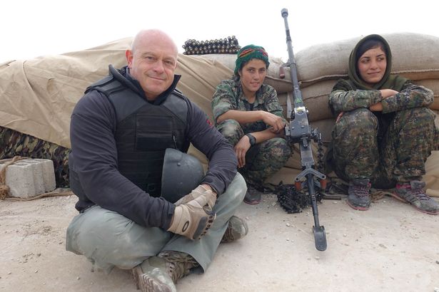  Ross meets Kurdish fighters taking on ISIS in his latest documentary