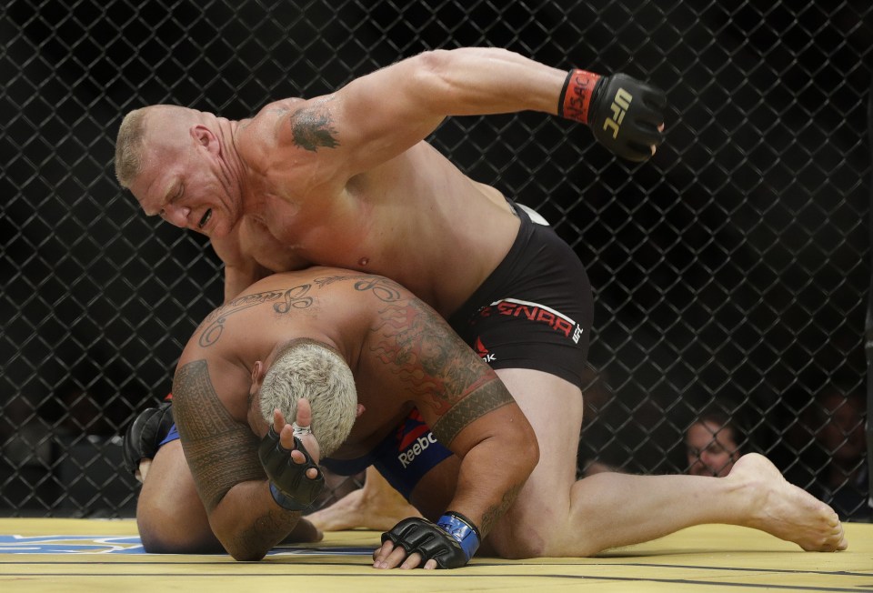  Brock Lesnar failed drugs tests after defeating Mark Hunt at UFC 200