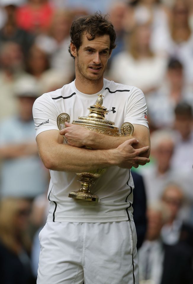  Andy Murray saw off Milos Raonic 6-4 7-6 7-6 to win Wimbledon 2016