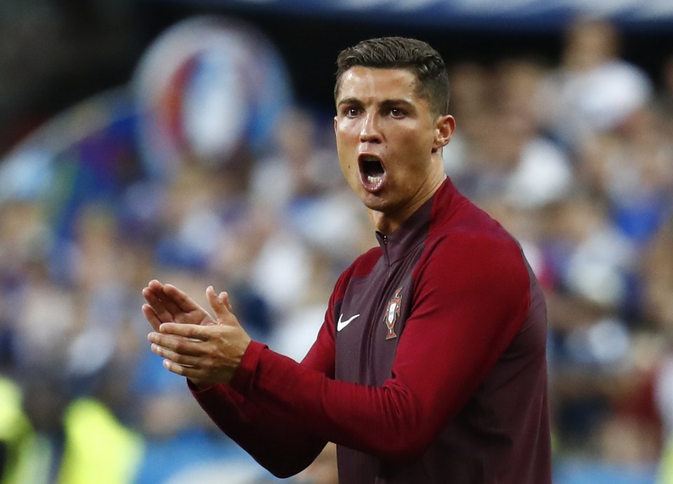  Cristiano Ronaldo inspired Portugal to victory players with half-time team-talk