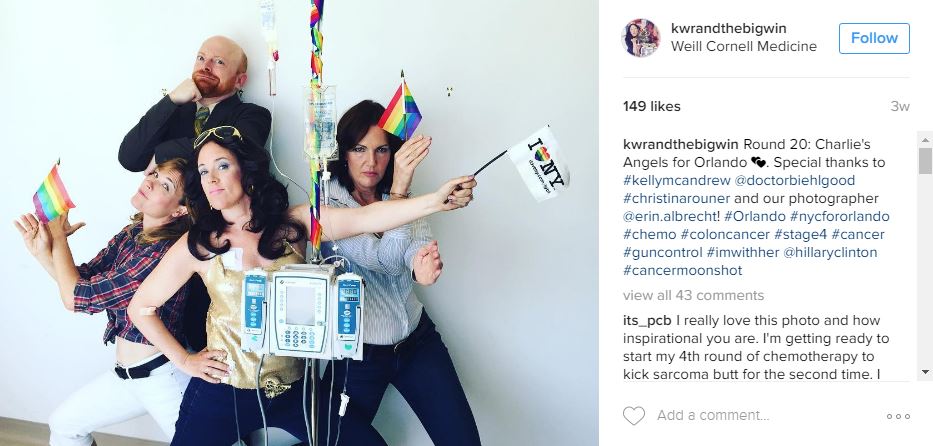  Charlie's Angels ...Karen's Instagram pictures are a 'coping mechanism'