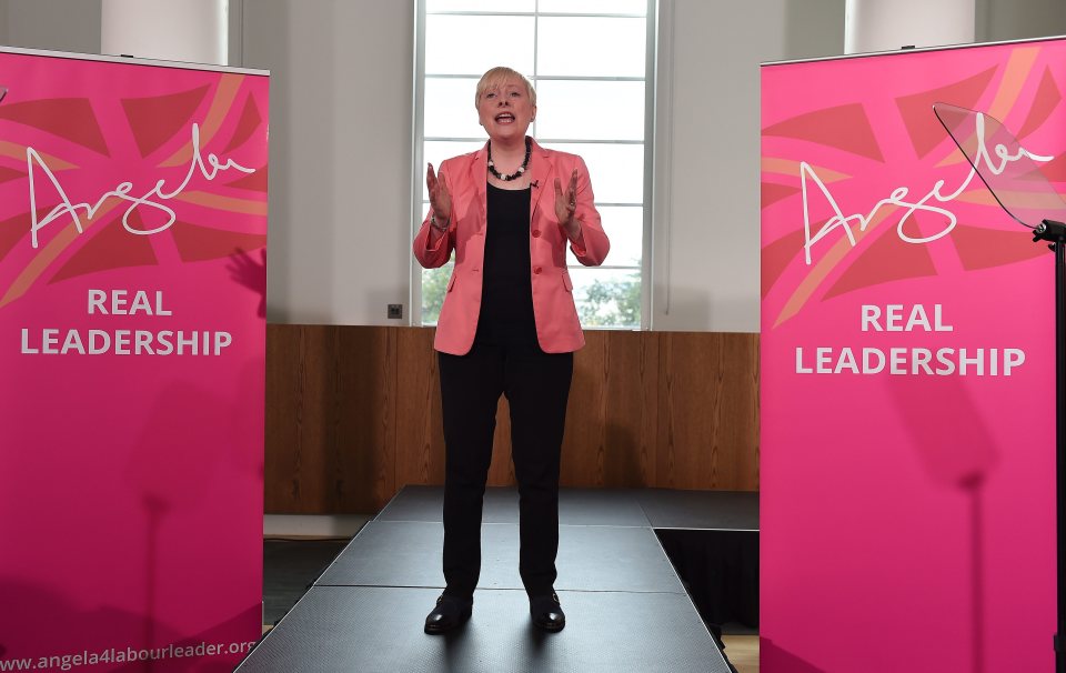  Angela Eagle made he pitch to Labour voters today