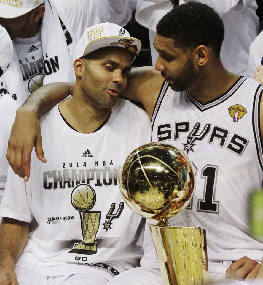 Tim Duncan won five NBA titles in his career, most recently in 2014