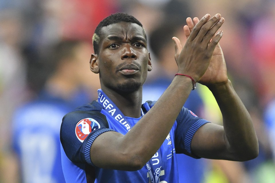  Paul Pogba is on holiday after reaching the Euro 2016 final with France