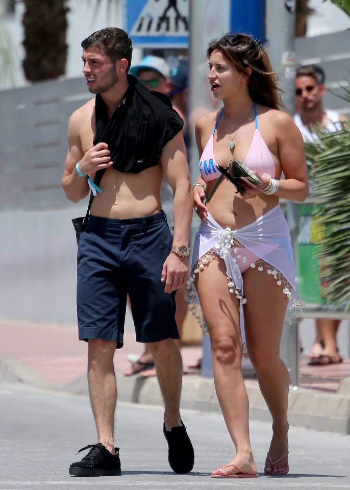 The two enjoyed lunch together at the Hard Rock Hotel