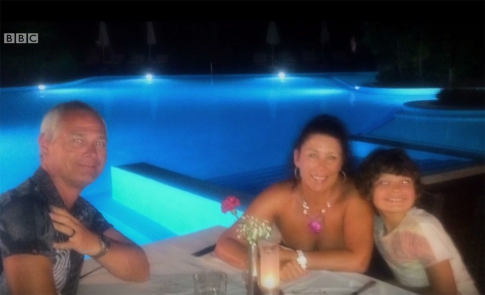  The couple enjoyed a luxury break in Turkey with son Tyler