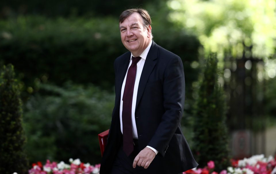  John Whittingdale has also left cabinet, after he posted on Twitter