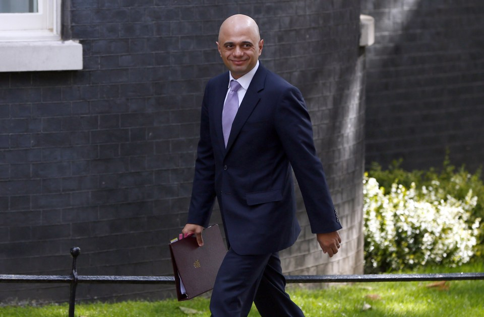  Sajid Javid has been moved to Communities and Local Government Secretary