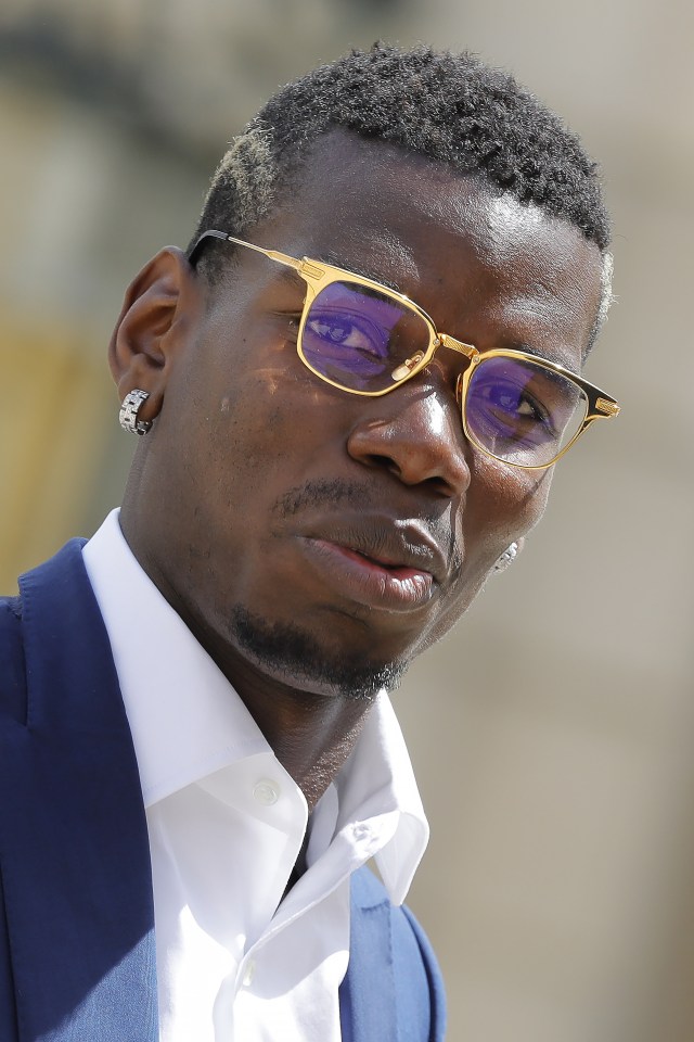  Paul Pogba is valued at £105million by Juventus